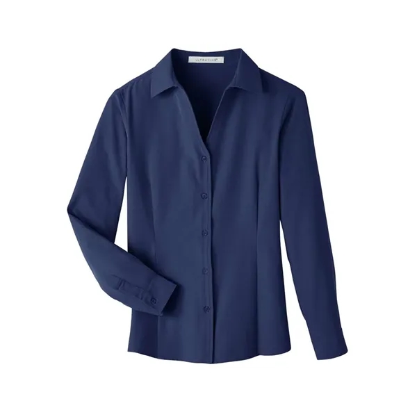 UltraClub Women's Bradley Performance Woven Shirt - UltraClub Women's Bradley Performance Woven Shirt - Image 1 of 8