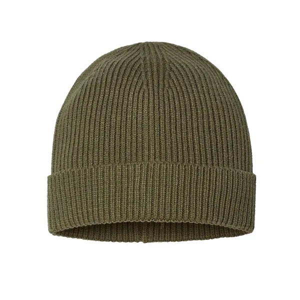 Atlantis Headwear Sustainable Fine Rib Cuffed Beanie - Atlantis Headwear Sustainable Fine Rib Cuffed Beanie - Image 17 of 18