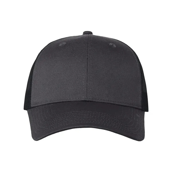 Valucap Mesh-Back Twill Trucker Cap - Valucap Mesh-Back Twill Trucker Cap - Image 11 of 38