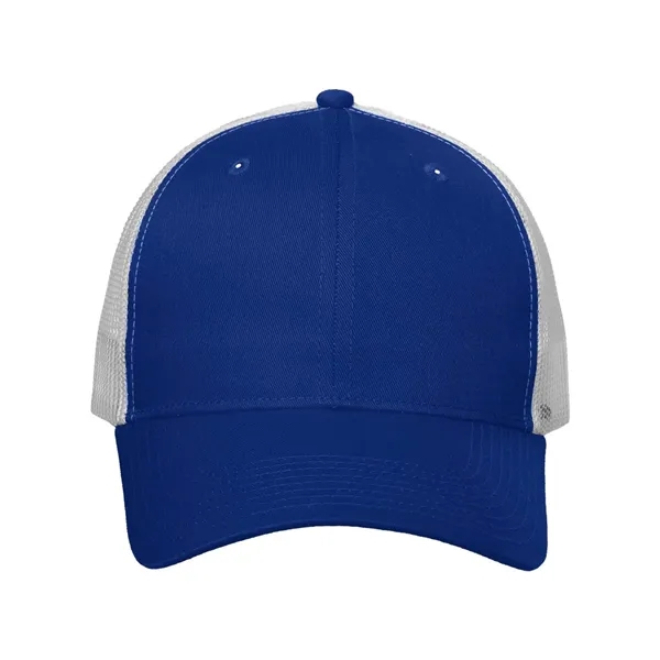 Valucap Mesh-Back Twill Trucker Cap - Valucap Mesh-Back Twill Trucker Cap - Image 33 of 38