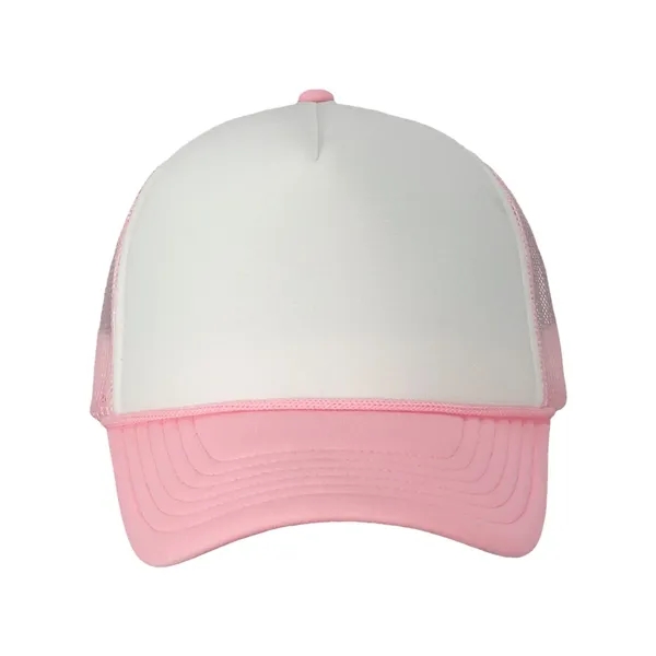Valucap Foam Mesh-Back Trucker Cap - Valucap Foam Mesh-Back Trucker Cap - Image 19 of 28