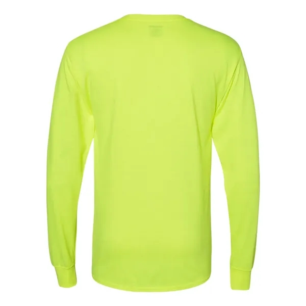 Hanes Unisex Workwear Long Sleeve Pocket T-Shirt - Hanes Unisex Workwear Long Sleeve Pocket T-Shirt - Image 8 of 10