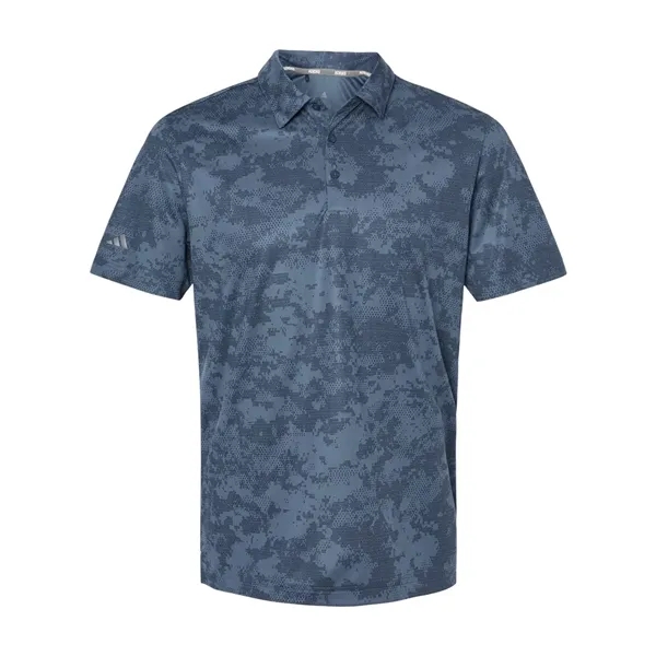 Custom Adidas Men's All Over Camo Print Polo