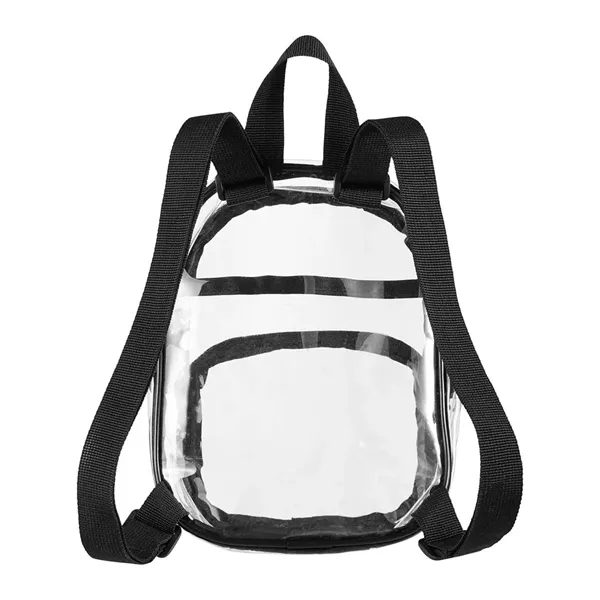 BAGedge Clear PVC Mini Backpack - BAGedge Clear PVC Mini Backpack - Image 2 of 2