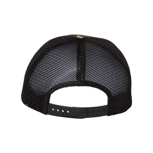 Richardson Garment Washed Printed Trucker Cap - Richardson Garment Washed Printed Trucker Cap - Image 6 of 18