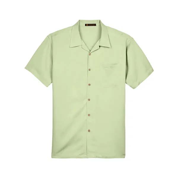 Harriton Men's Bahama Cord Camp Shirt - Harriton Men's Bahama Cord Camp Shirt - Image 7 of 12