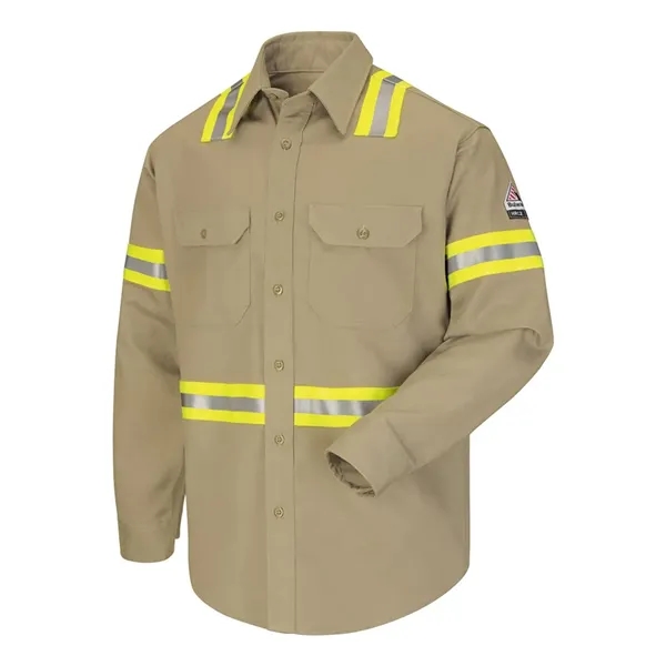 Bulwark Men's Tall Enhanced Visibility Uniform Shirt - Bulwark Men's Tall Enhanced Visibility Uniform Shirt - Image 3 of 8