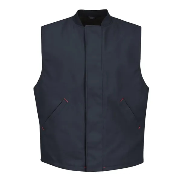 Red Kap Men's Blended Duck Insulated Vest - Red Kap Men's Blended Duck Insulated Vest - Image 3 of 4