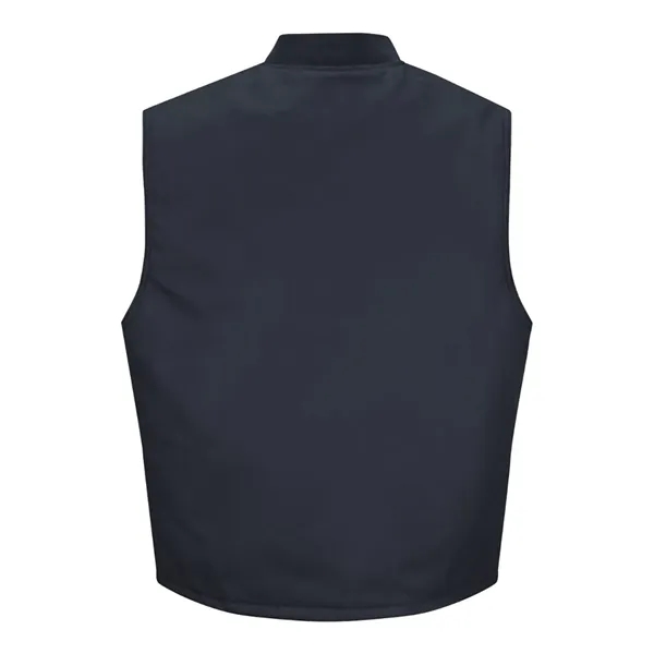 Red Kap Men's Blended Duck Insulated Vest - Red Kap Men's Blended Duck Insulated Vest - Image 4 of 4