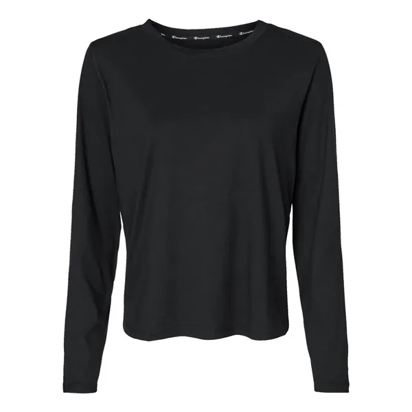 Champion Women's Sport Soft Touch Long Sleeve T-Shirt - Champion Women's Sport Soft Touch Long Sleeve T-Shirt - Image 0 of 8
