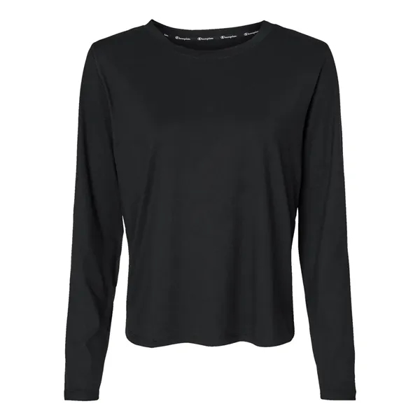 Champion Women's Sport Soft Touch Long Sleeve T-Shirt - Champion Women's Sport Soft Touch Long Sleeve T-Shirt - Image 1 of 8