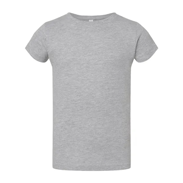 Rabbit Skins Toddler Girls Fine Jersey Tee - Rabbit Skins Toddler Girls Fine Jersey Tee - Image 5 of 20