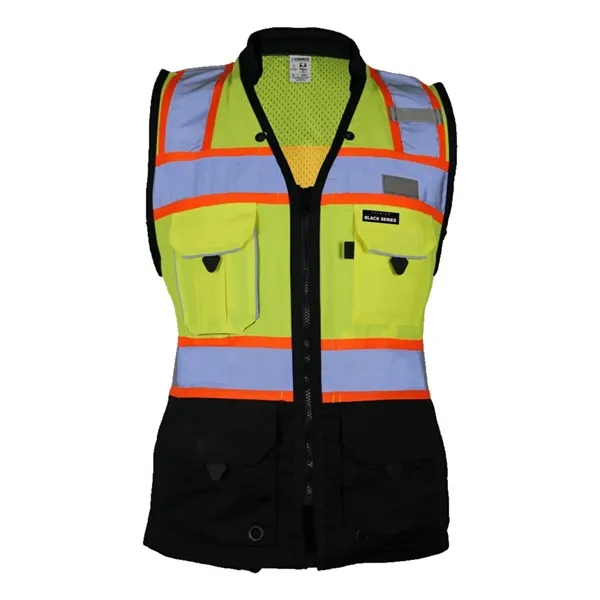 Custom Kishigo Women's Premium Black Series® Heavy Duty Surveyor...