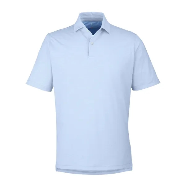 Custom Fairway & Greene Men's USA Made Mini Stripe Tech Polo