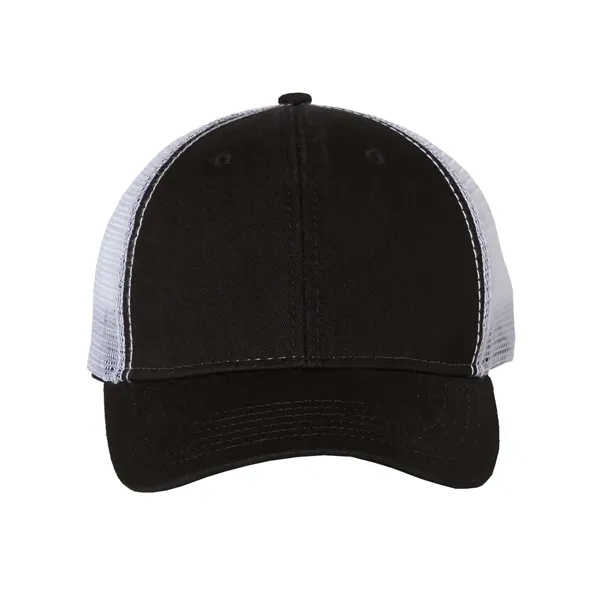 Valucap Bio-Washed Trucker Cap - Valucap Bio-Washed Trucker Cap - Image 6 of 17