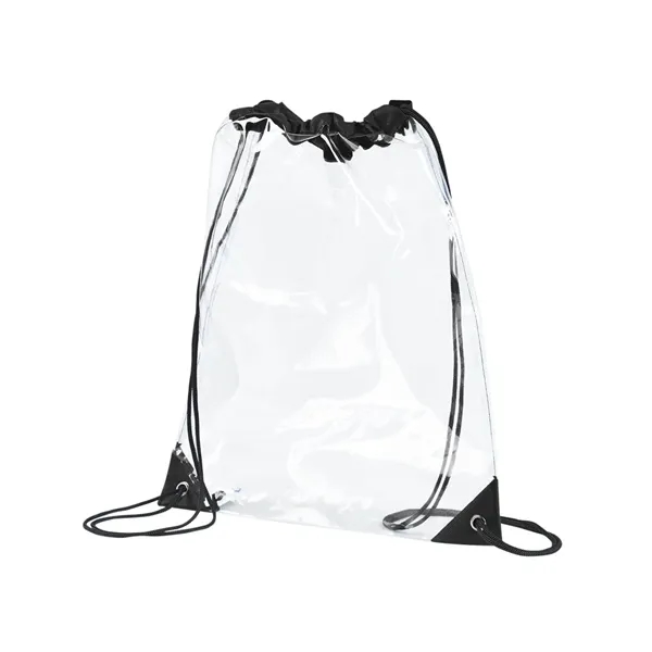 BAGedge PVC Clear Drawstring Bag - BAGedge PVC Clear Drawstring Bag - Image 0 of 4