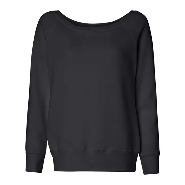 BELLA + CANVAS Women's Sponge Fleece Wide Neck Sweatshirt - BELLA + CANVAS Women's Sponge Fleece Wide Neck Sweatshirt - Image 0 of 30