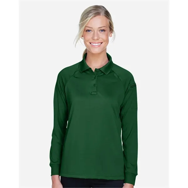 Harriton Women's Advantage Long Sleeve Tactical Polo - Harriton Women's Advantage Long Sleeve Tactical Polo - Image 0 of 20