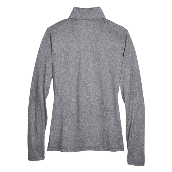 UltraClub Women's Cool & Dry Heathered Performance Quarte...