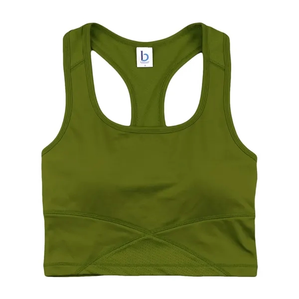 Boxercraft Girls' Cropped Middie Tank