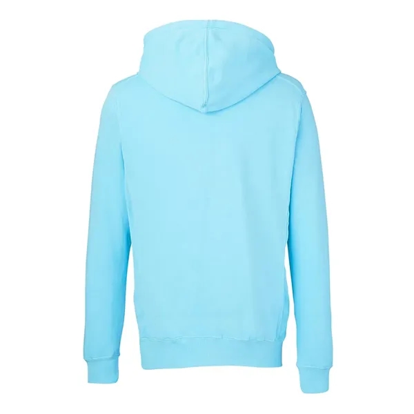 J. America Unisex Pigment-Dyed Fleece Hooded Sweatshirt - J. America Unisex Pigment-Dyed Fleece Hooded Sweatshirt - Image 2 of 12