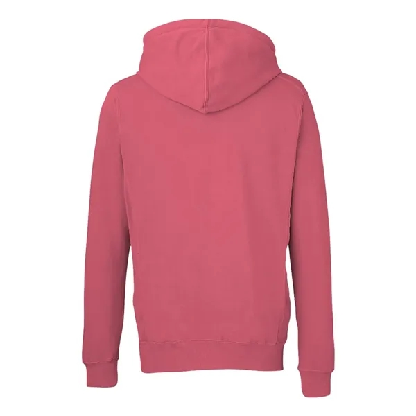 J. America Unisex Pigment-Dyed Fleece Hooded Sweatshirt - J. America Unisex Pigment-Dyed Fleece Hooded Sweatshirt - Image 6 of 12