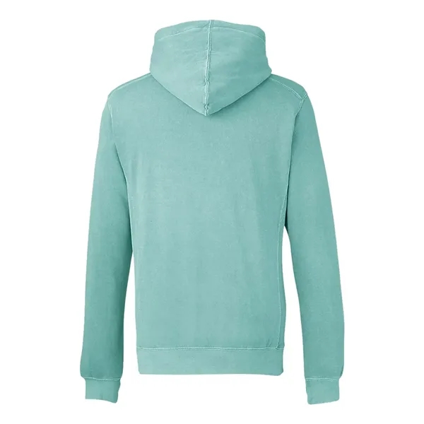J. America Unisex Pigment-Dyed Fleece Hooded Sweatshirt - J. America Unisex Pigment-Dyed Fleece Hooded Sweatshirt - Image 10 of 12