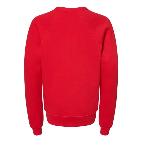 BELLA + CANVAS Youth Sponge Fleece Crewneck Sweatshirt - BELLA + CANVAS Youth Sponge Fleece Crewneck Sweatshirt - Image 16 of 16