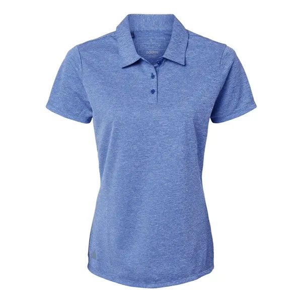 Adidas Women's Heathered Polo - Adidas Women's Heathered Polo - Image 5 of 8
