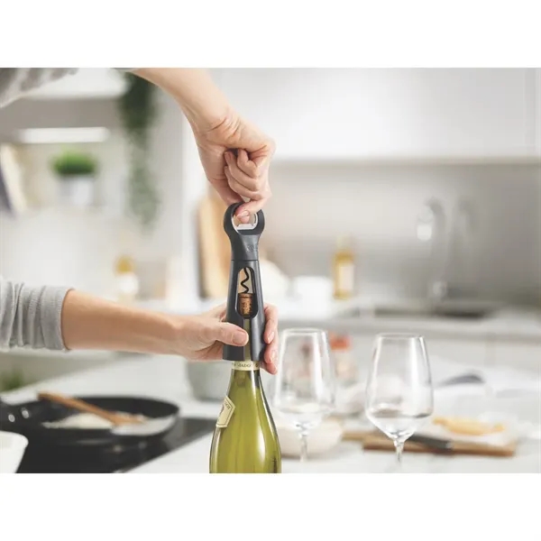 Joseph Joseph® BarStar 3-in-1 Gray Corkscrew - Joseph Joseph® BarStar 3-in-1 Gray Corkscrew - Image 9 of 9