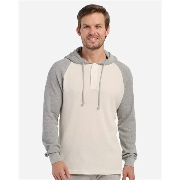 Boxercraft Unisex Waffle Knit Pullover Hooded Long Sleeve...