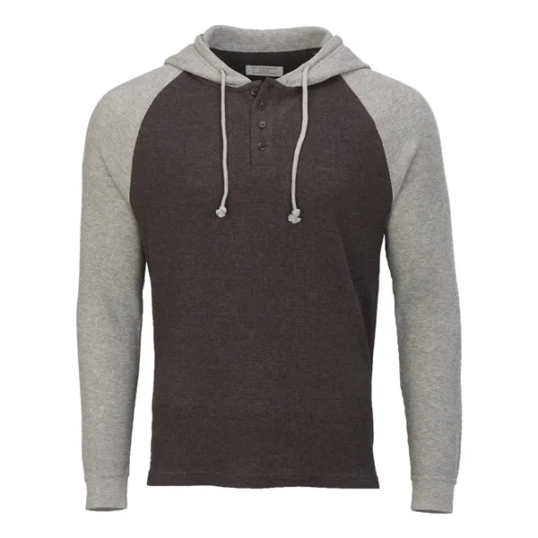 Custom Boxercraft Unisex Waffle Knit Pullover Hooded Long Sleeve...