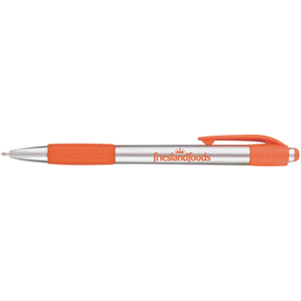 Silver Pen w/ Colored Gripper - Silver Pen w/ Colored Gripper - Image 5 of 7