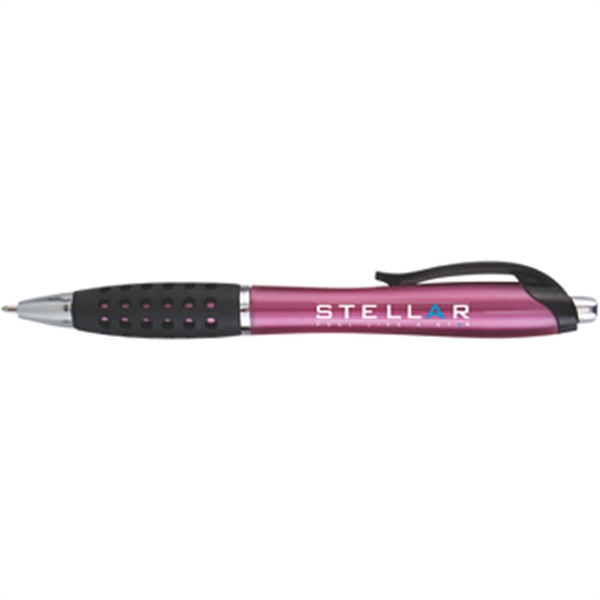 Pearlescent Pen w/Black Gripper - Pearlescent Pen w/Black Gripper - Image 4 of 10