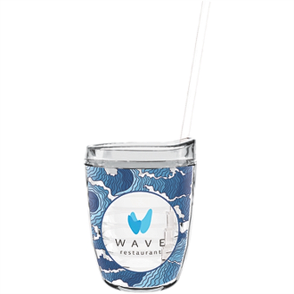 12 oz Made In The USA Tumbler w/ Lid  Straw - 12 oz Made In The USA Tumbler w/ Lid  Straw - Image 0 of 0