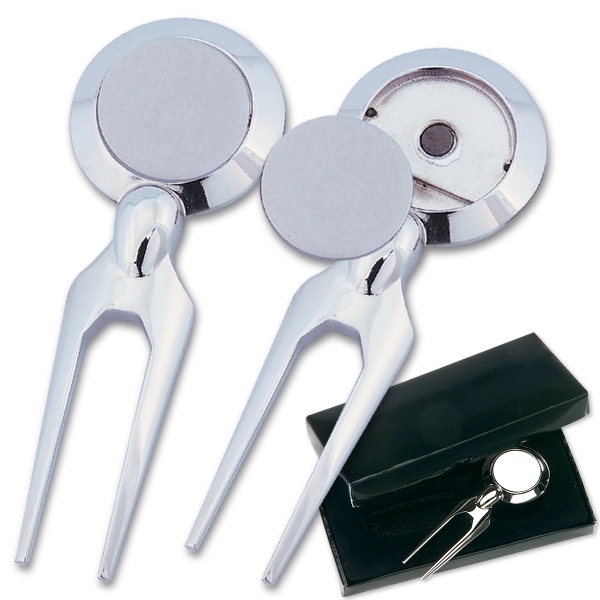 Woodbury™ Chrome-Plated Divot Fixer - Woodbury™ Chrome-Plated Divot Fixer - Image 1 of 1