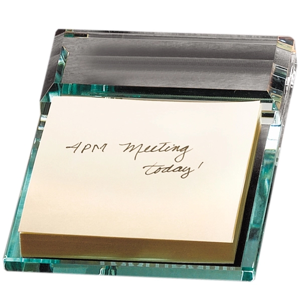 Atrium Glass Message Pad Holder - Atrium Glass Message Pad Holder - Image 1 of 3