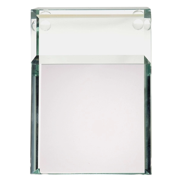 Atrium Glass Message Pad Holder - Atrium Glass Message Pad Holder - Image 2 of 3
