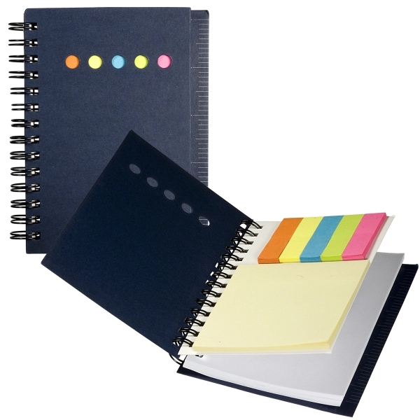 Eco Mini Sticky Book™ with Ruler - Eco Mini Sticky Book™ with Ruler - Image 1 of 5