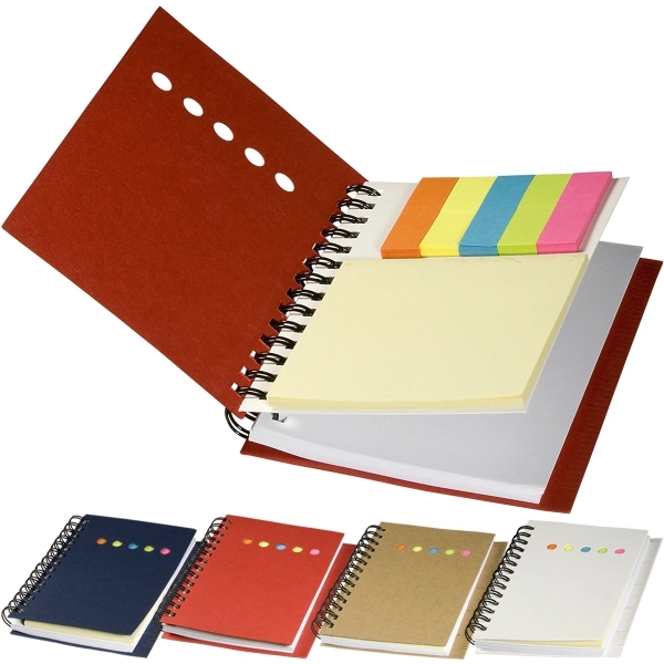 Eco Mini Sticky Book™ with Ruler - Eco Mini Sticky Book™ with Ruler - Image 2 of 5
