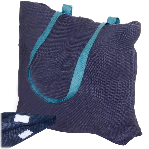 Eco-Green Jute Tote - Eco-Green Jute Tote - Image 6 of 6