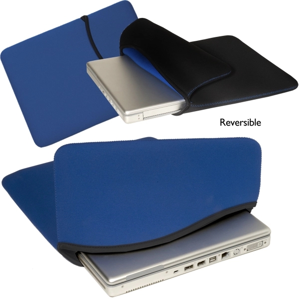 Reversible Laptop Sleeve - Neoprene - Reversible Laptop Sleeve - Neoprene - Image 2 of 2