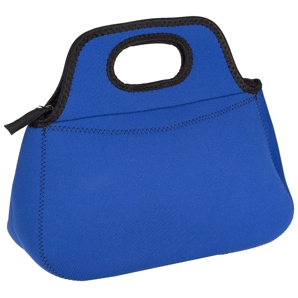 Zippered Neoprene Lunch Tote - Zippered Neoprene Lunch Tote - Image 6 of 10