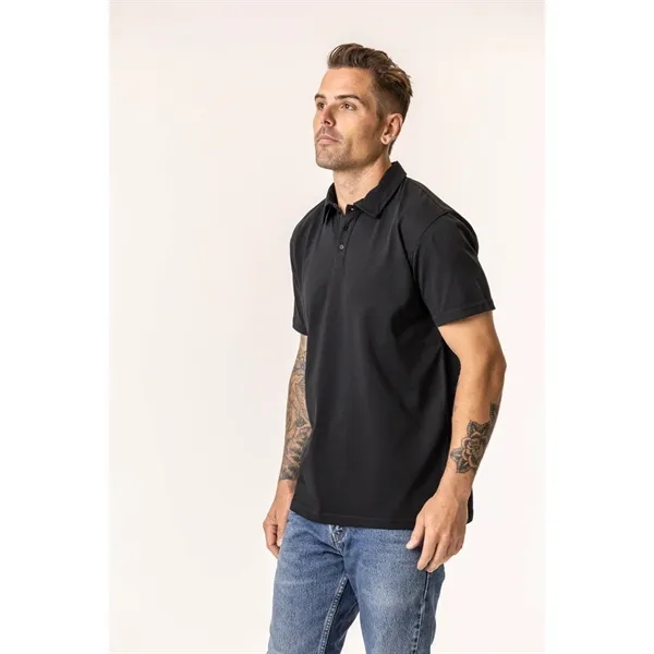 TERRA THREAD® Men's Cotton Polo Shirt GOTS & Fair Trade - TERRA THREAD® Men's Cotton Polo Shirt GOTS & Fair Trade - Image 2 of 9