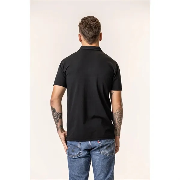 TERRA THREAD® Men's Cotton Polo Shirt GOTS & Fair Trade - TERRA THREAD® Men's Cotton Polo Shirt GOTS & Fair Trade - Image 3 of 9