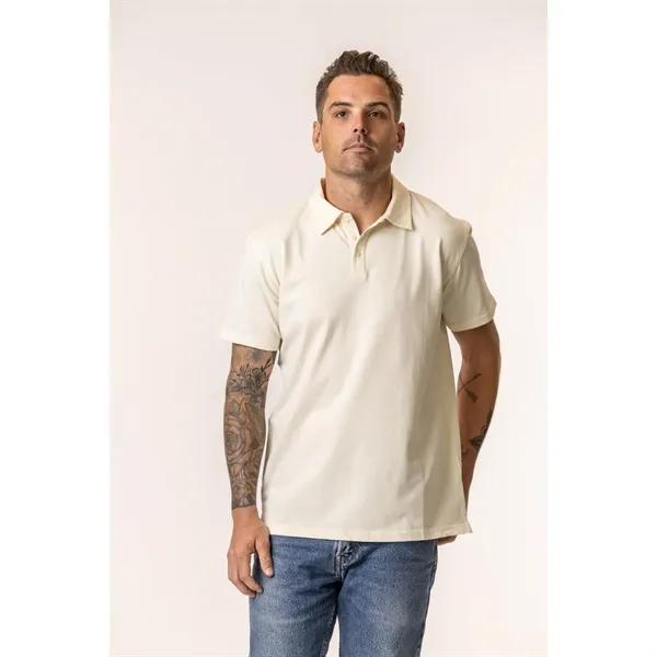 TERRA THREAD® Men's Cotton Polo Shirt GOTS & Fair Trade - TERRA THREAD® Men's Cotton Polo Shirt GOTS & Fair Trade - Image 4 of 9