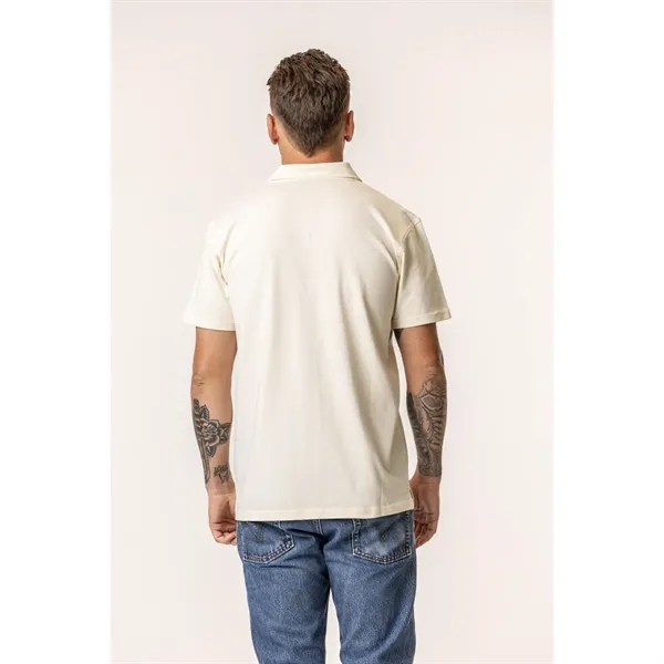 TERRA THREAD® Men's Cotton Polo Shirt GOTS & Fair Trade - TERRA THREAD® Men's Cotton Polo Shirt GOTS & Fair Trade - Image 6 of 9