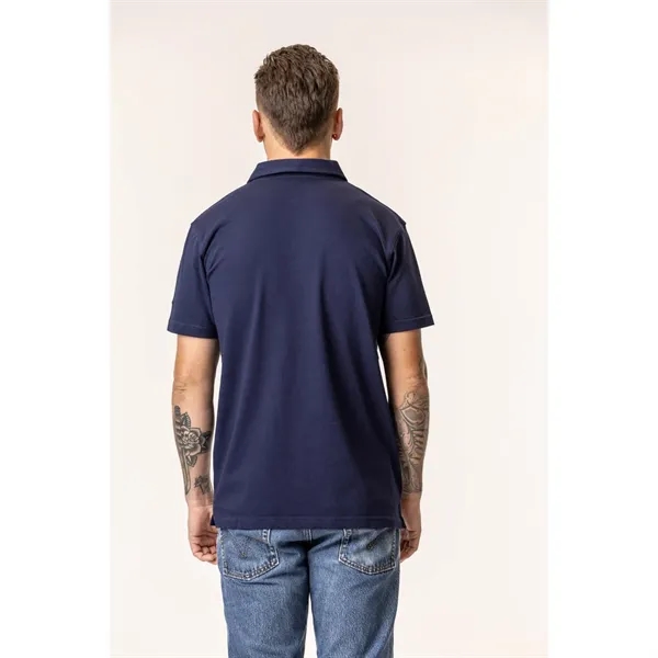 TERRA THREAD® Men's Cotton Polo Shirt GOTS & Fair Trade - TERRA THREAD® Men's Cotton Polo Shirt GOTS & Fair Trade - Image 9 of 9