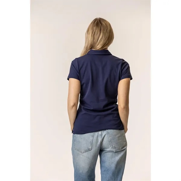 TERRA THREAD® Women's Cotton Polo Shirt GOTS & Fair Trade - TERRA THREAD® Women's Cotton Polo Shirt GOTS & Fair Trade - Image 4 of 10