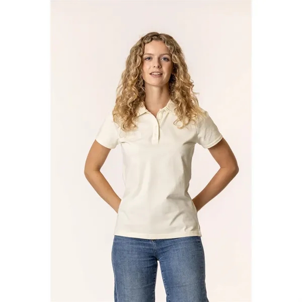 TERRA THREAD® Women's Cotton Polo Shirt GOTS & Fair Trade - TERRA THREAD® Women's Cotton Polo Shirt GOTS & Fair Trade - Image 6 of 10